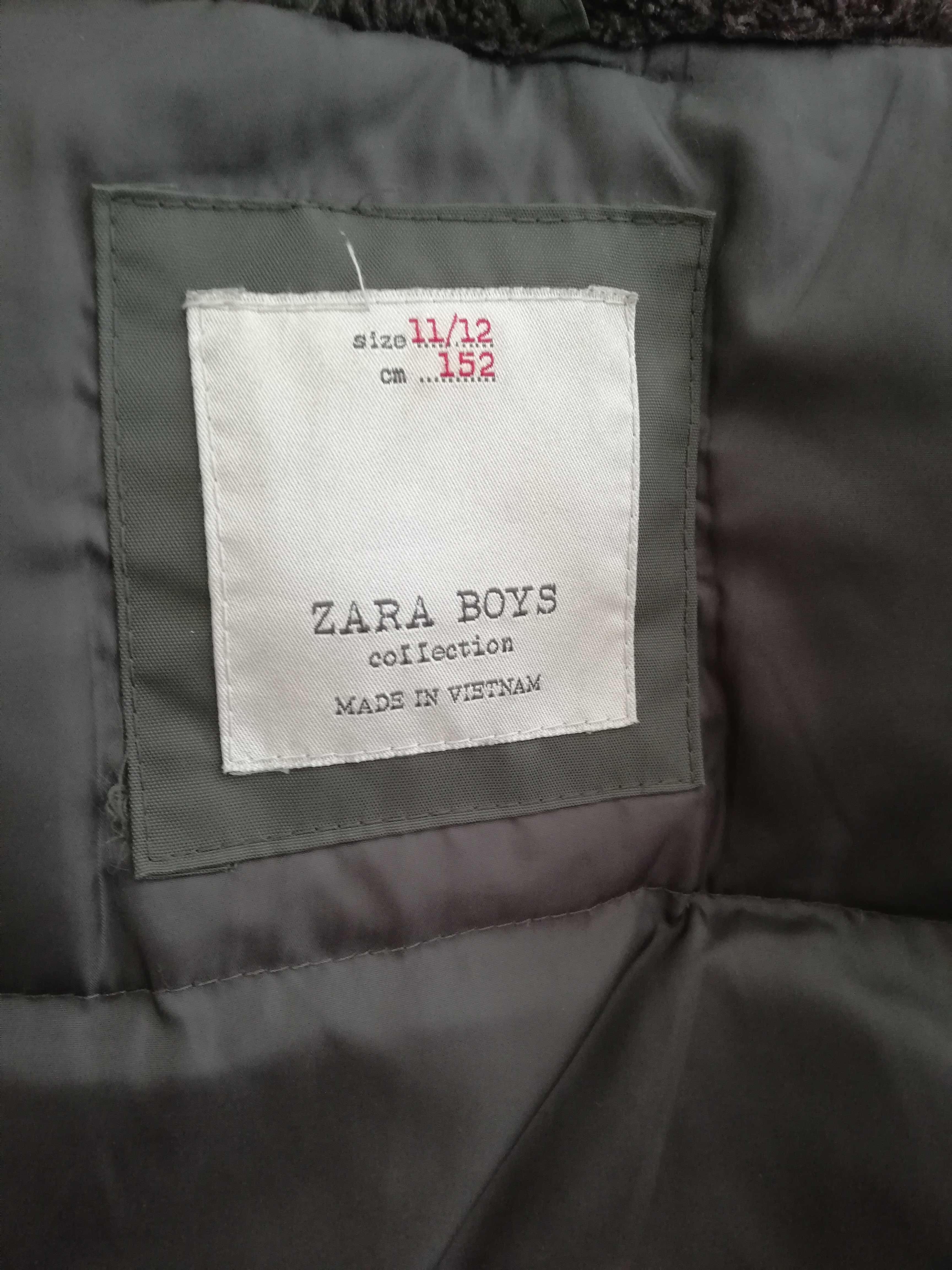 kurtka puchowa Zara 152 158 parka Zara 152 158  11 12 lat