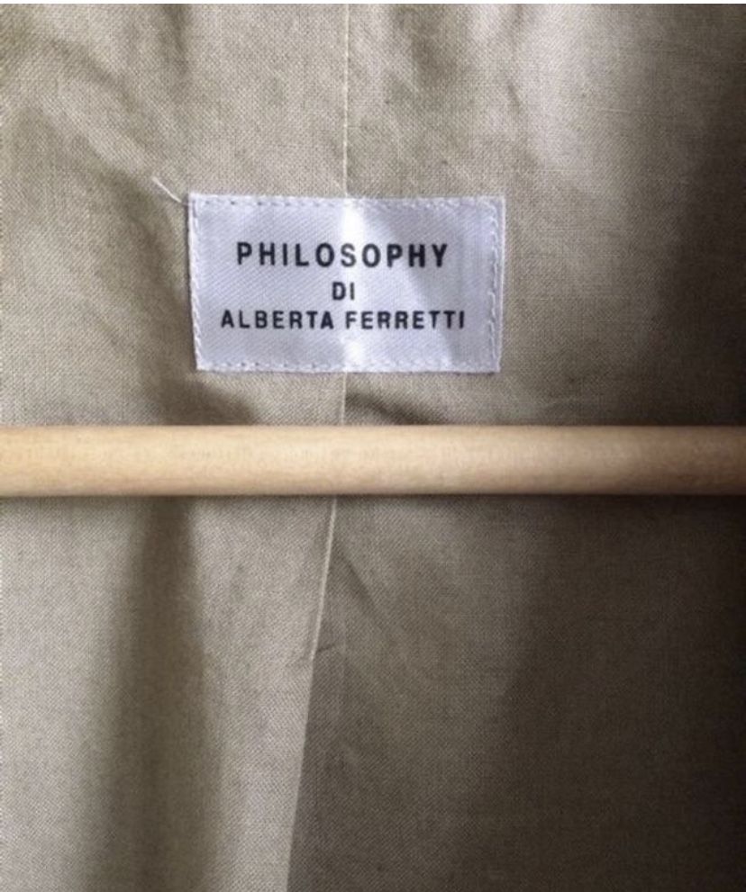 Піджак курточка вітровка льон philosophy di alberta ferretti.