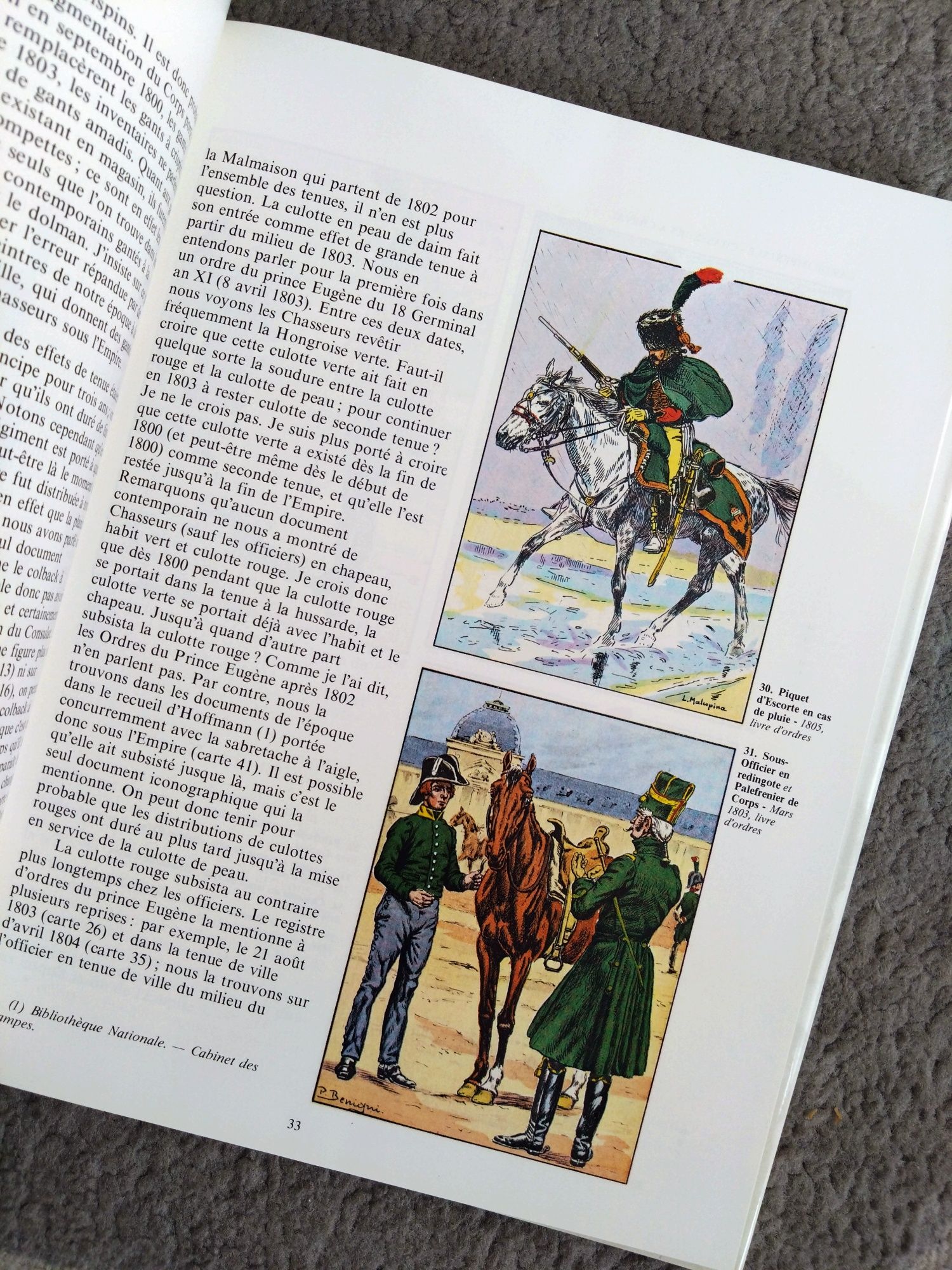 Mundury pierwszego Imperium Gwardia Cesarska - Żołnierze na koniach