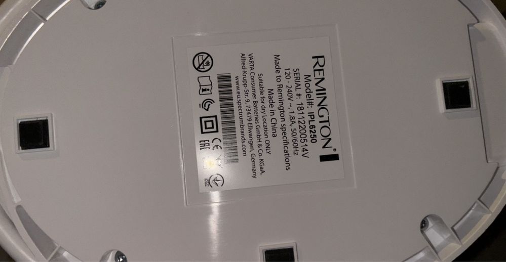 Depilator remington ipl 6250
