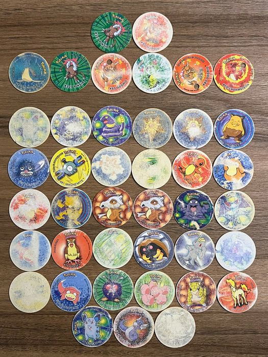 Pokémon Tazos (Attack, Voa, Sticker, League)