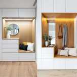 Hall de entrada em estilo moderno