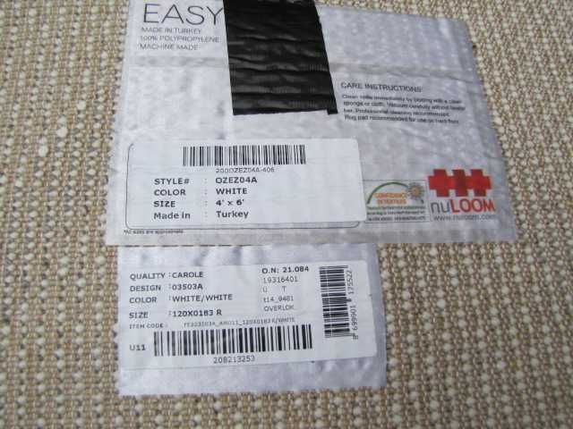 nuLOOM  geometryczny dywan Shanna Shaggy 120x180cm