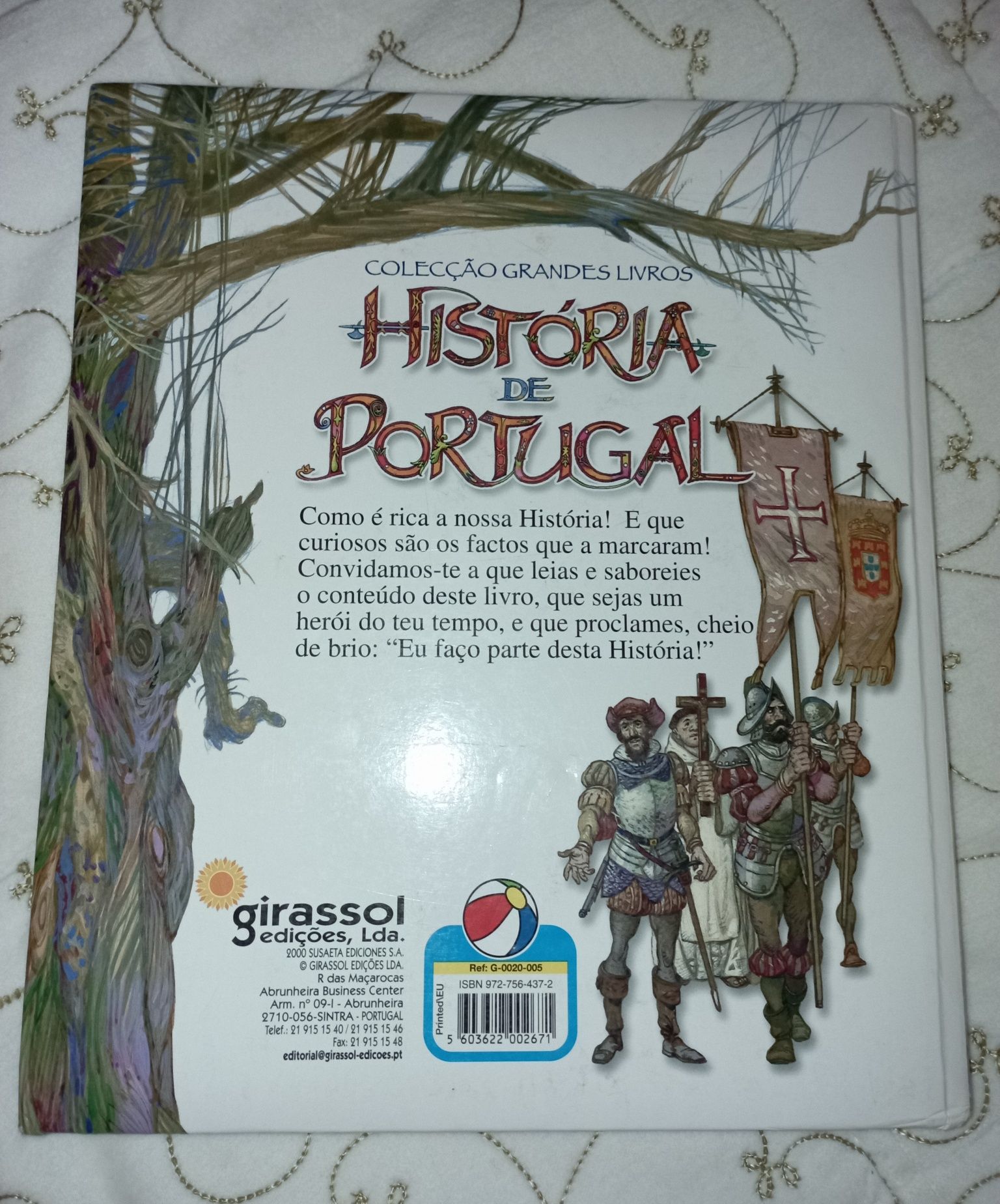 Livro "História de Portugal"