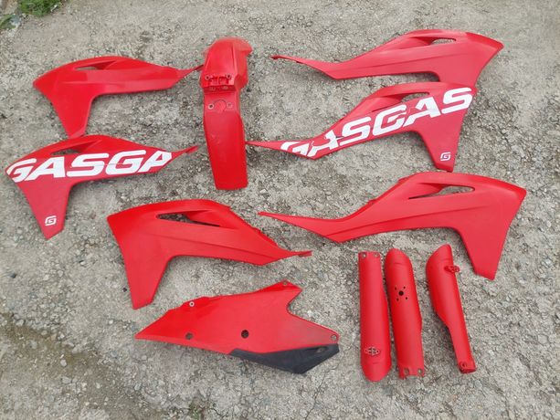 Gasgas gas gas ktm exc plastiki błotnik ogon boczek okleina