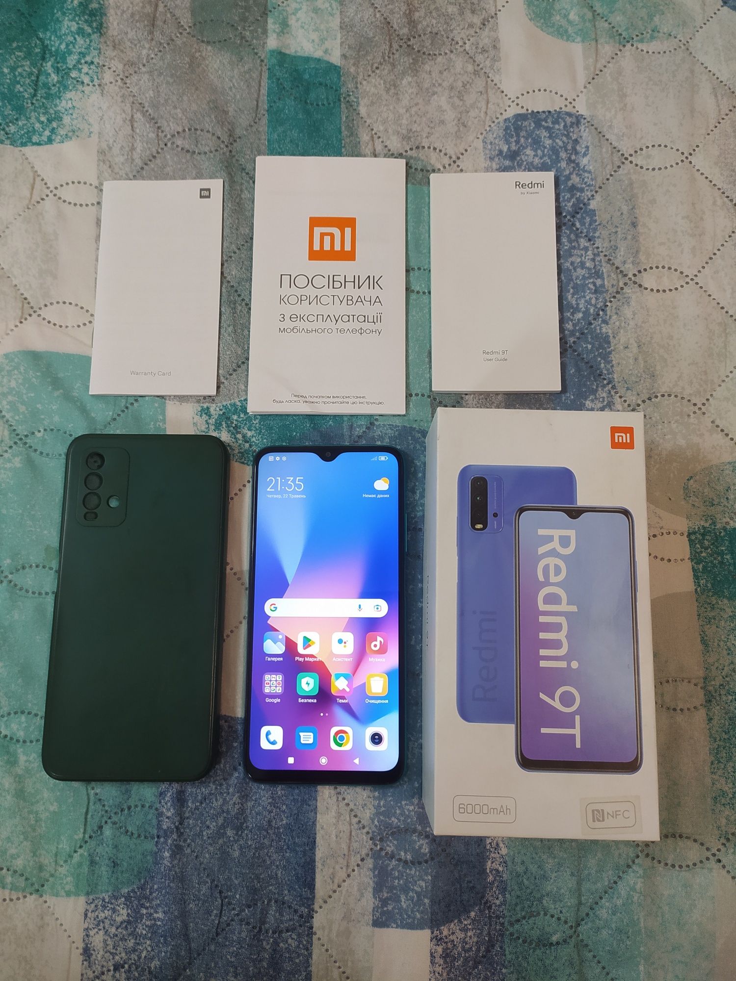 Крутий смартфон Xiaomi Redmi 9T 4/128GB в гарному стані