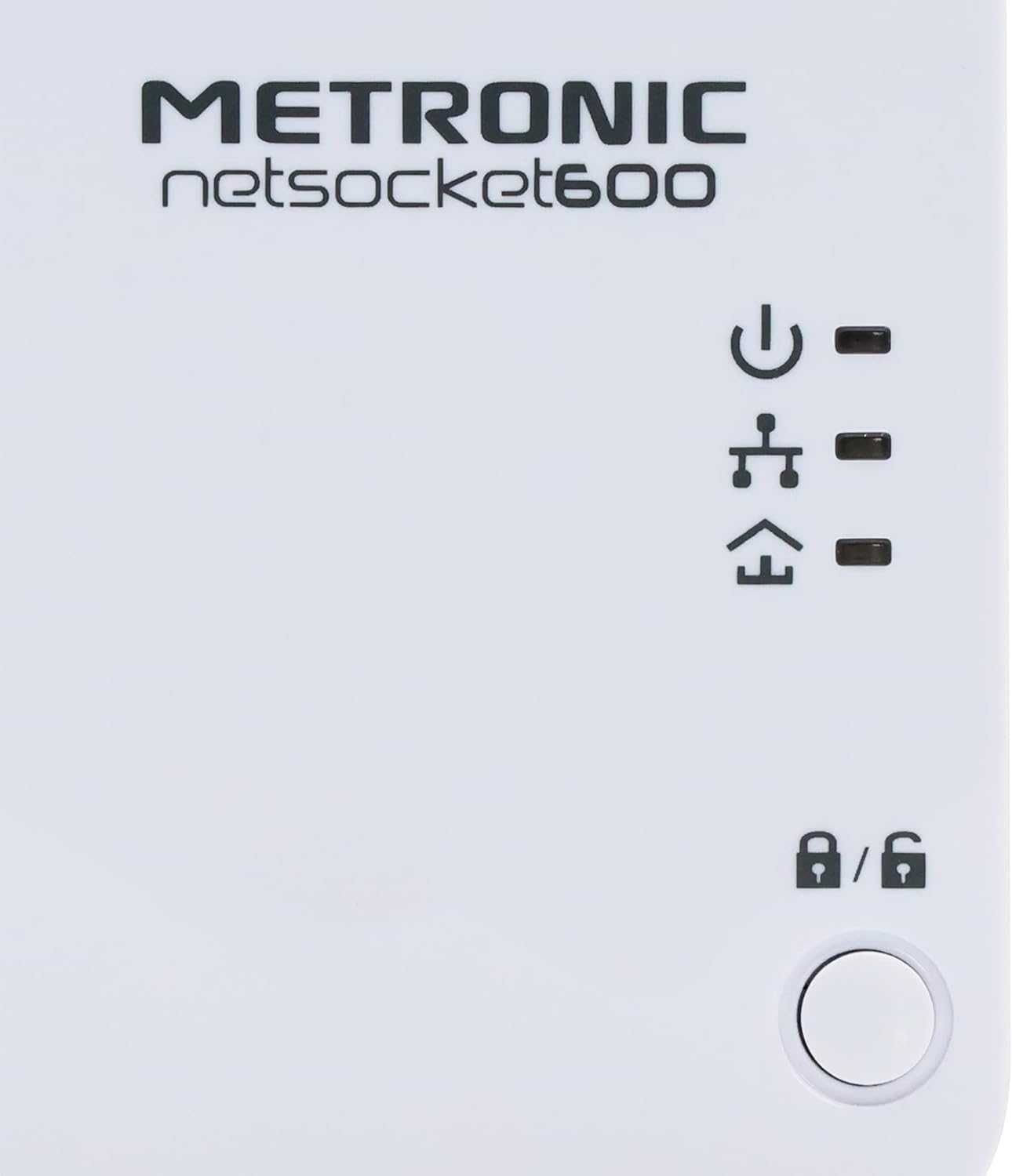 Gniazdo netsocket CPL 600 MB/s z 1 portem Fast Ethernet 100 MB/s