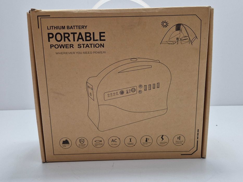 Przenośna stacja zasilająca Powerbank solarny HP200S 100W