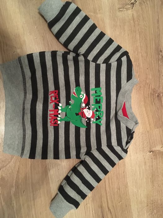 Bluza 74 Rebel szara paski