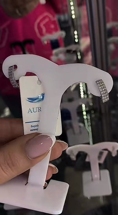 Продам срібні сережки!