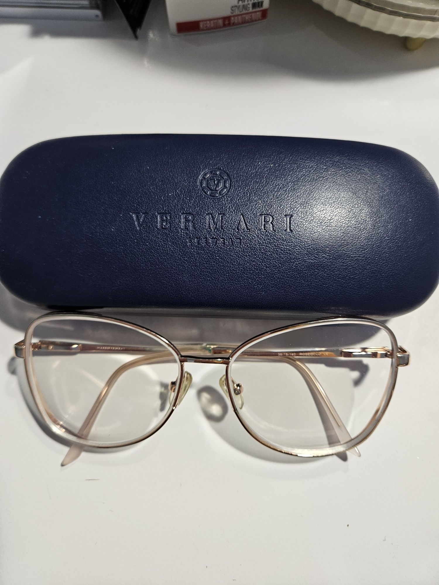 MASSI Eyewear/RoseGold/Nikiel Free/oprawki damskie (antyalergiczne)