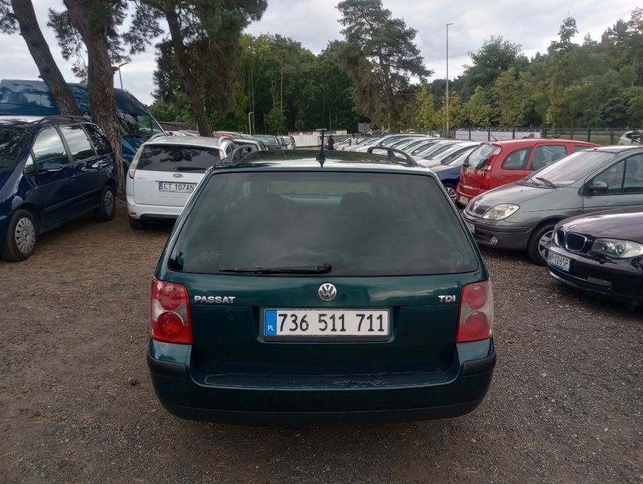 VW Passat B5FL 1.9D 130KM 2002 * klima tempomat radio * TORUŃ