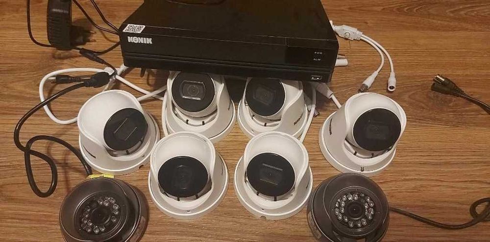Zestaw Monitoringu Kenik. Rejestrator Kenik KG-1258L (Dysk 8TB) 5Kamer