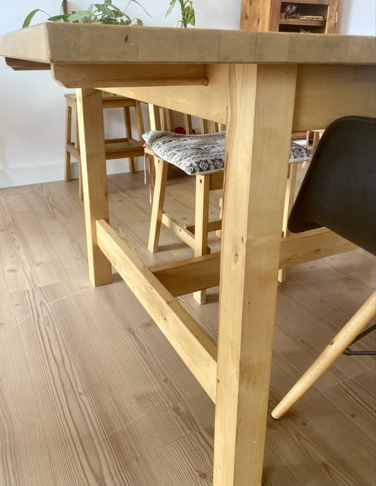 Mesa madeira maciça Ikea