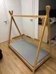 Łóżko Tipi Agata meble + materac dla dziecka 160x80