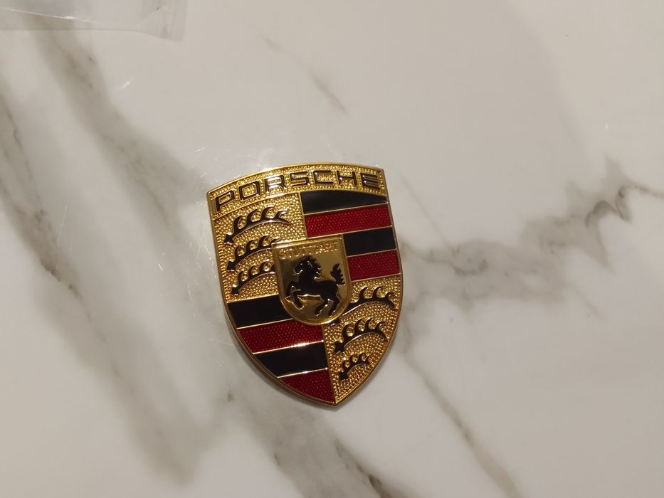 Porsche Emblemat 68x50mm Na Maskę Znaczek Macan Panamera Cayenne