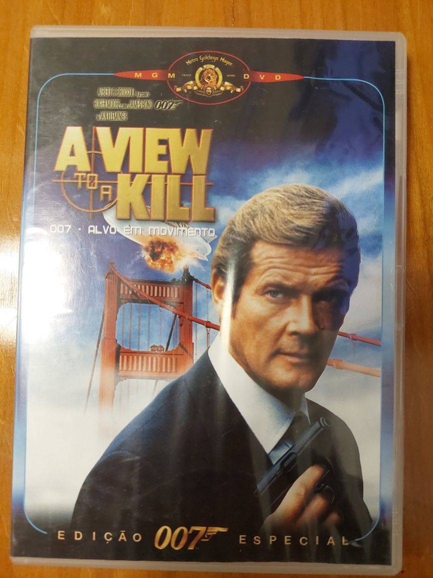 Dvd - A view To A kill - 007 Alvo em Movimento