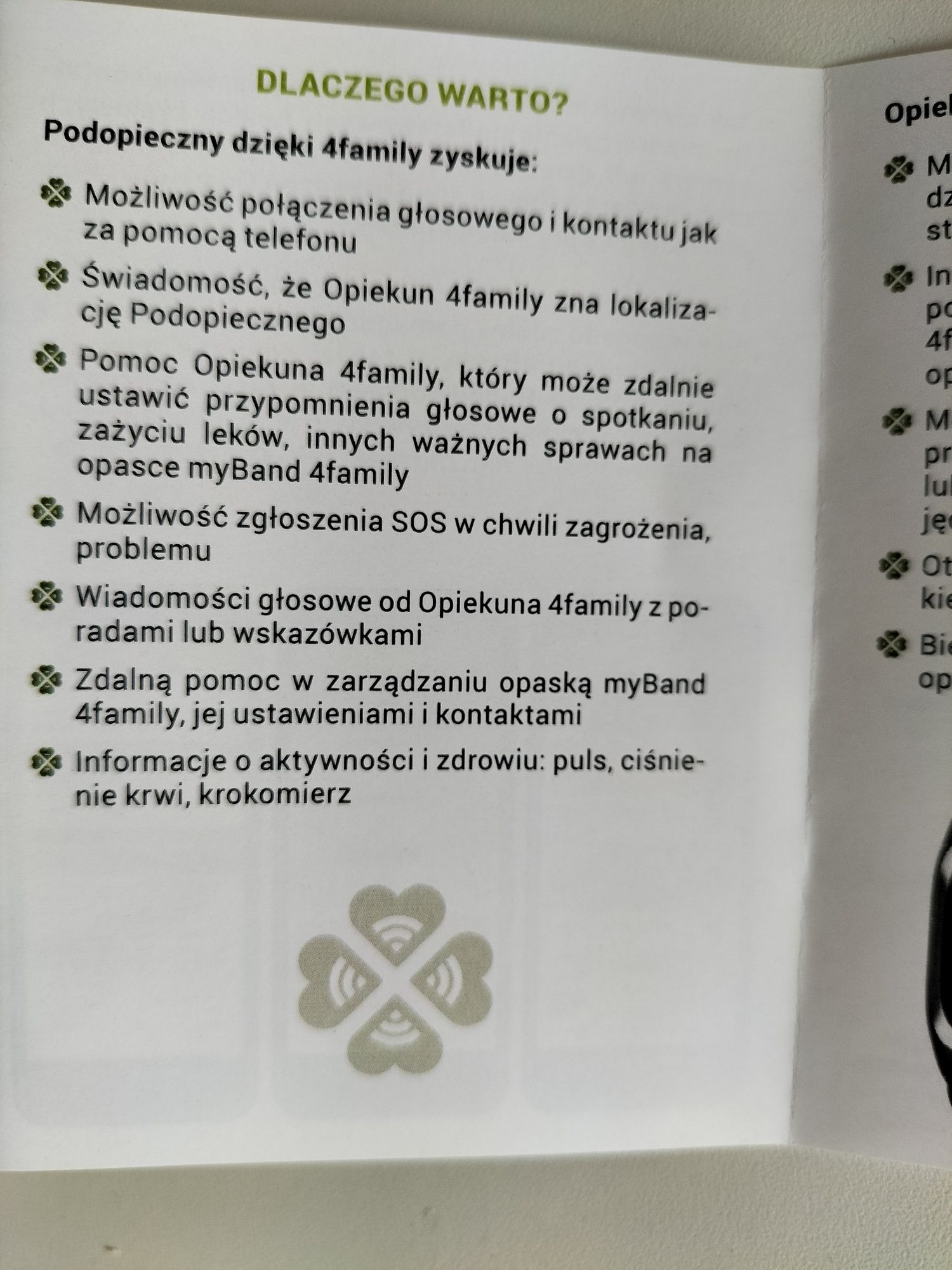 Nowy smartband myPhone myBand 4family