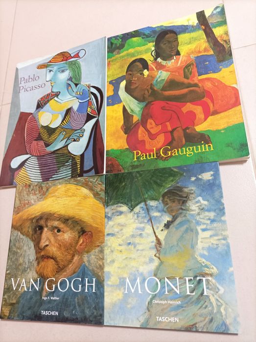Lote de Livros sobre Arte / Pintura (Picasso / Van Gogh)