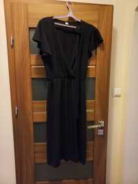 Sukienka czarna midi xl