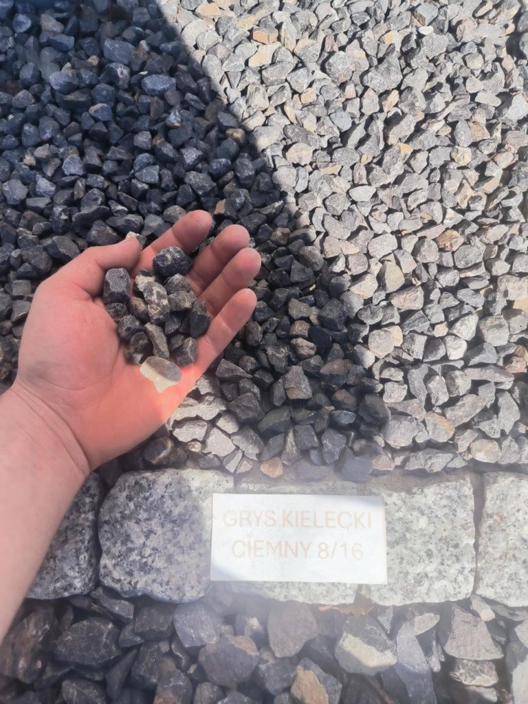 Kamień ogrodowy dekoracyjny / grys granitowy/ kruszywo