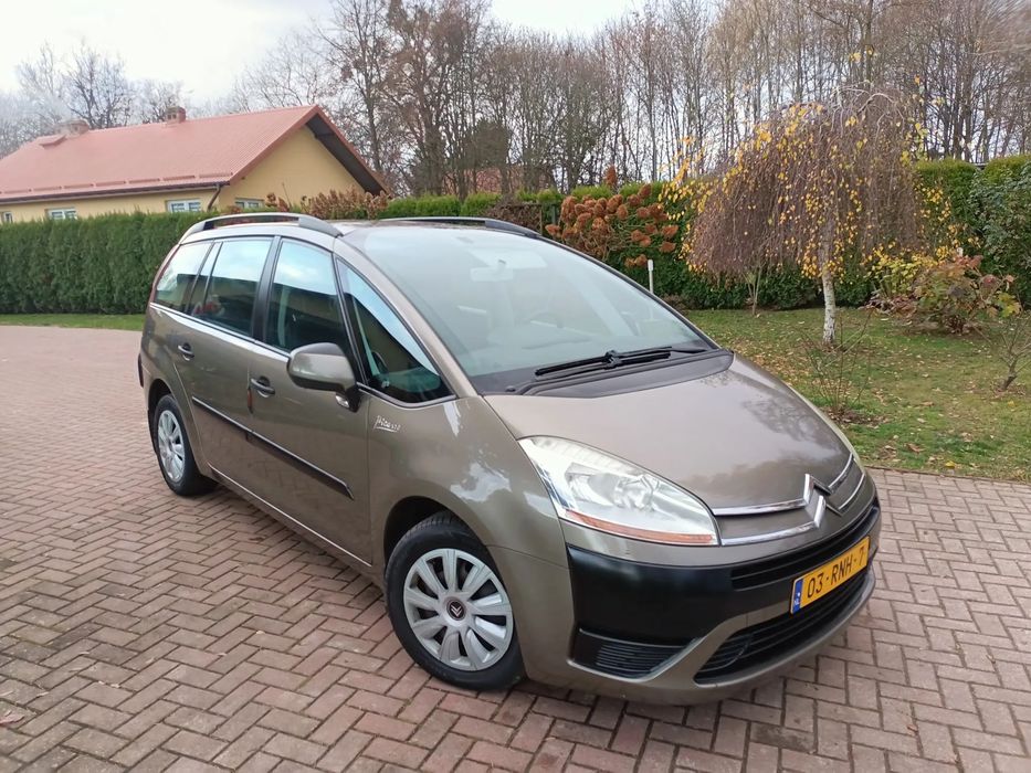 Citroën C4 Grand Picasso 1.8 16V / Manual / 205 TYŚ km / Serwis / Rozrząd / Import