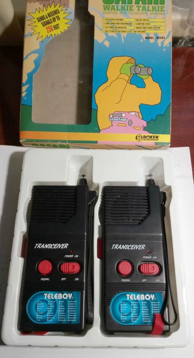 Рации для детей "BOXER Safari walkie talkie" Model B2093.