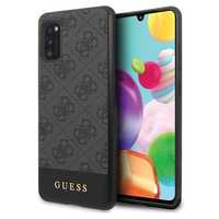 Guess Guhca41G4Glgr A415 Etui do Samsung Galaxy  A41 Szary/Grey