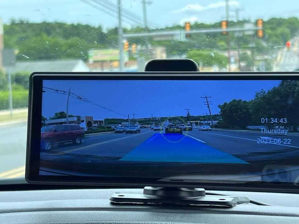 Monitor Multimédia Ecrã 10.26" DVR DashCam/Câmera Traseira/etc,Novo