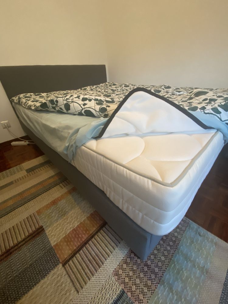 Cama + colchão 1,60x2,00m