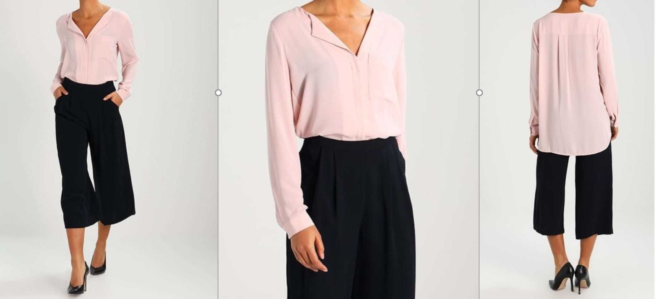 Selected Femme SFDYNELLA Bluzka sepia rose SE521E01250 rozmiar 38