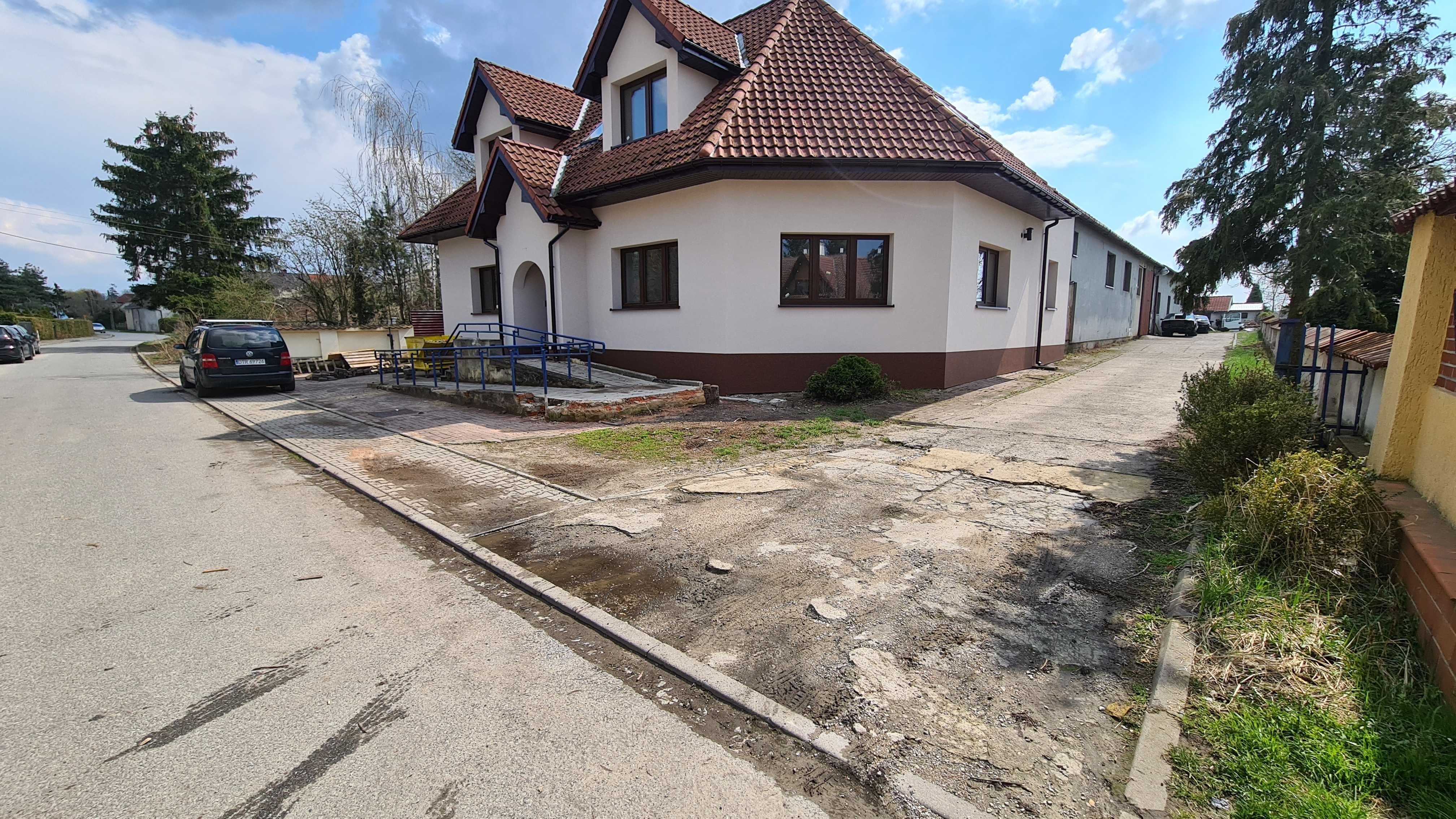 Hala i socjal/biuro 280 m, woda, prąd, ogrzewanie, dobry dojazd