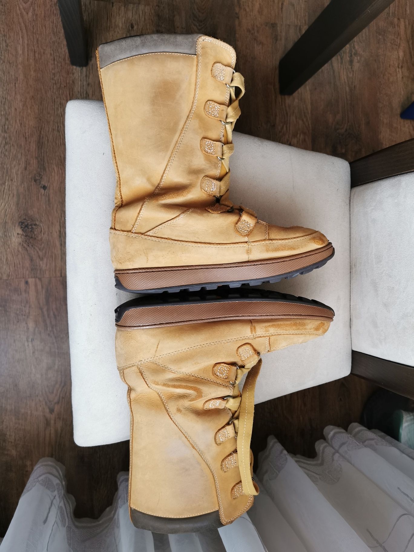 Buty Timberland Mukluk r 39 śniegowce skórzane zimowe