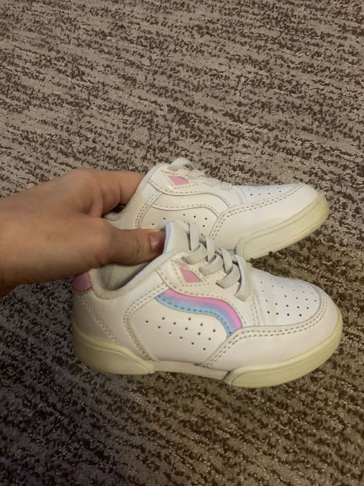 Кеди,кросівки білі для дівчинки 13,5см 23р