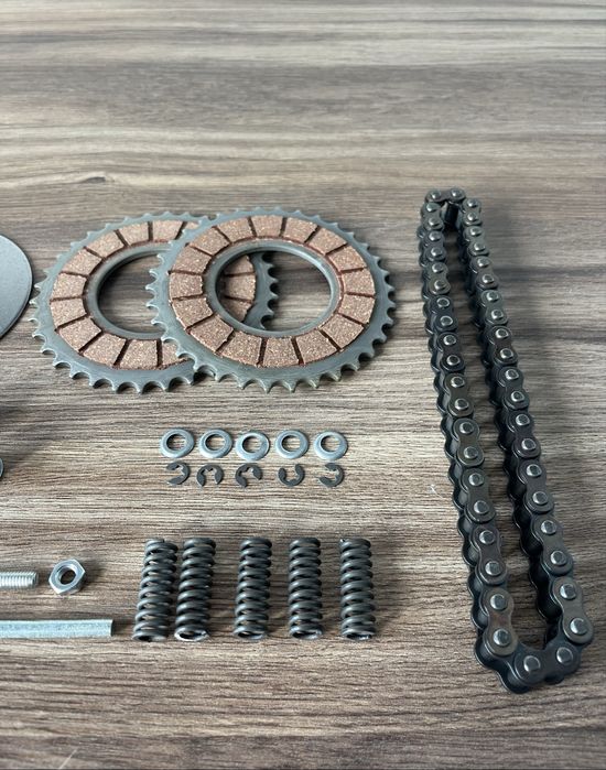 NOWE CZESKIE kompletne sprzęgło kosz tarcze sprzęgła JAWA 50 OGAR 200