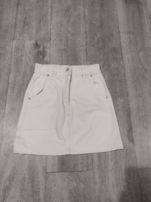 Jeansowa mini spódniczka Mango r. XS