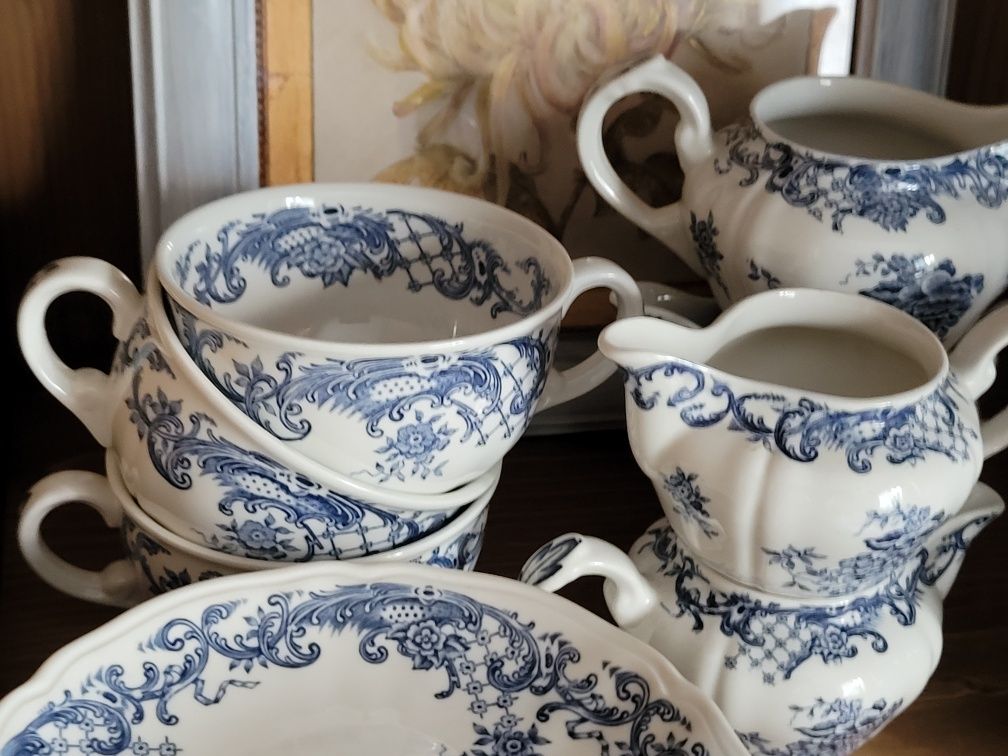 Villeroy&Boch elementy zestawu Valeria Blue