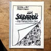 Komiks Solidarność 500 pierwszych dni Wałęsa