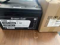 Akumulator AGM 12V 100aH Green Cell