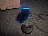 Delux Mysz pionowa M618 Plus RGB