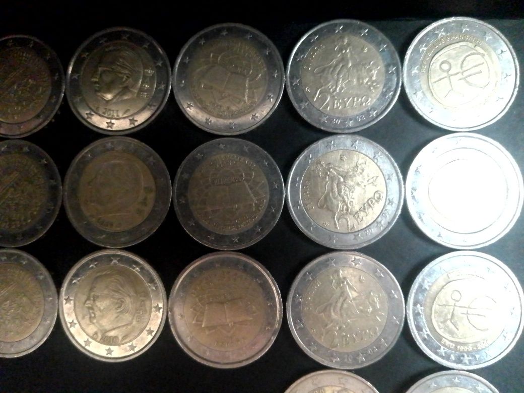 2 euros raras e unicas