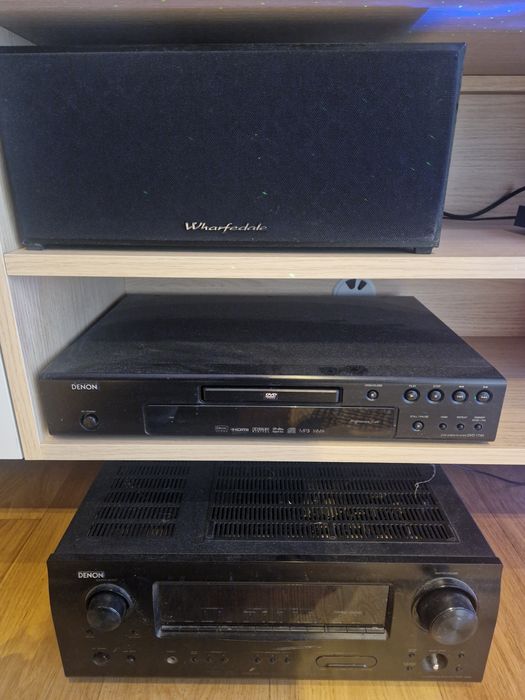 Zestaw kina domowego Denon + Wharfedale – komplet – 1500 zł
