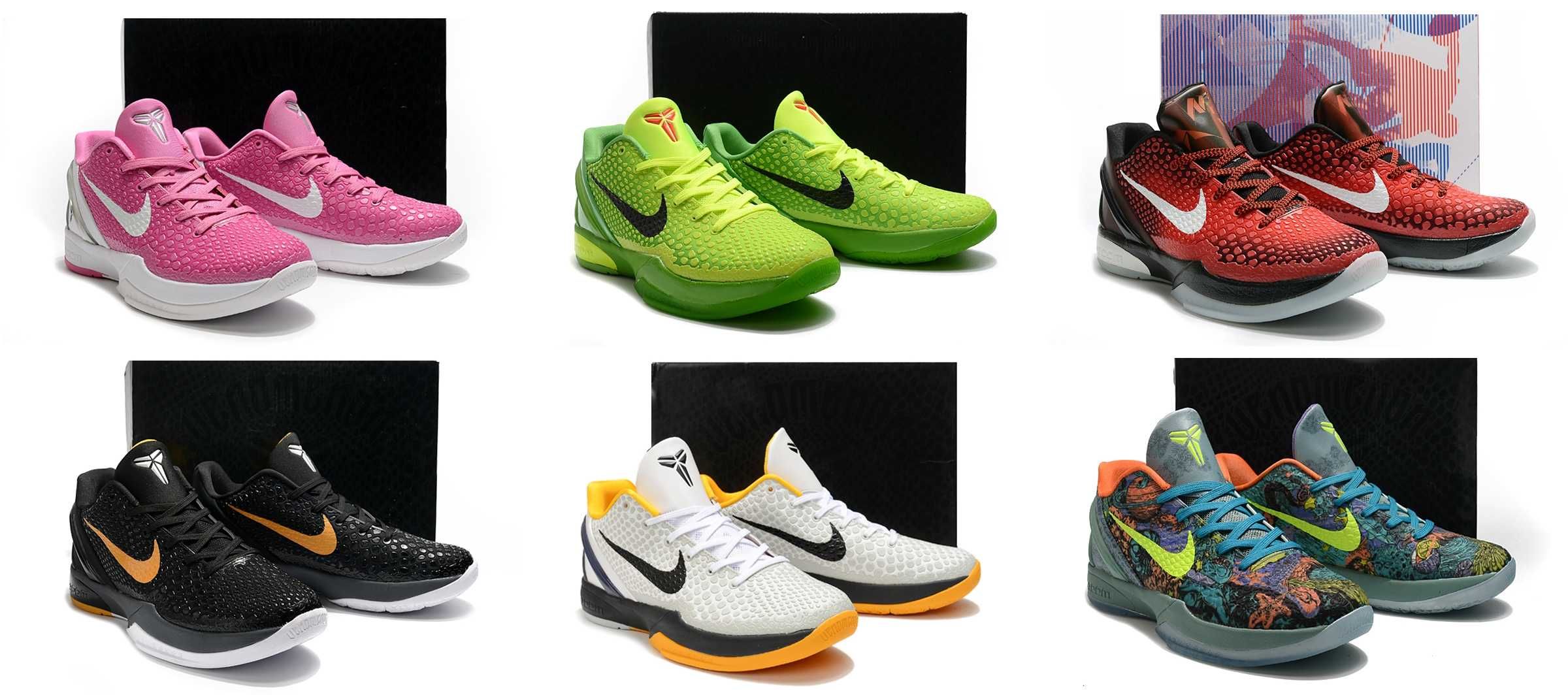 Eur36-46 Баскетбольні кросівки кобі 6 Nike Zoom Kobe VI