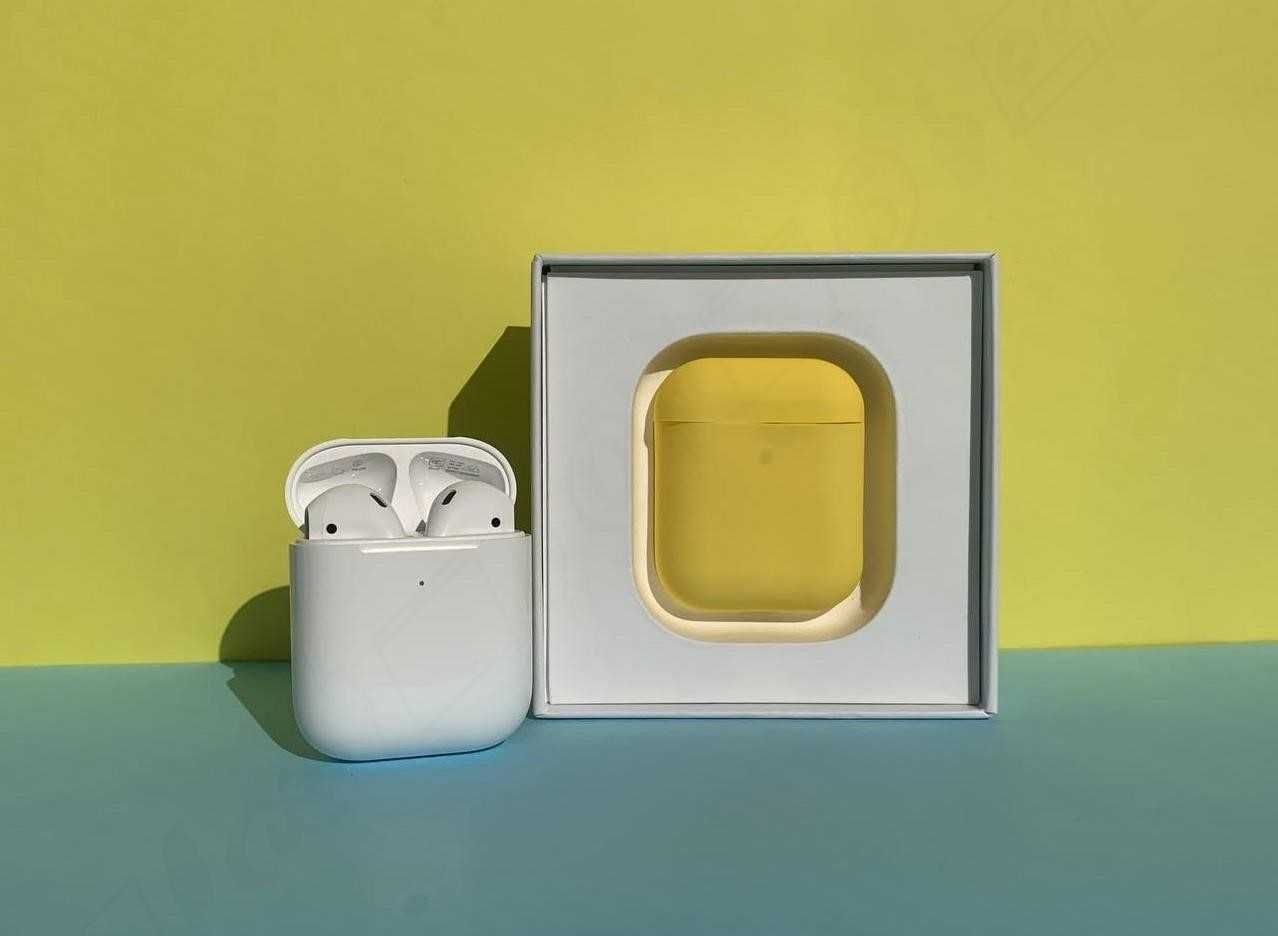 Навушники AirPods 2 Найкраща якість на ринку!! + чохол у подарунок