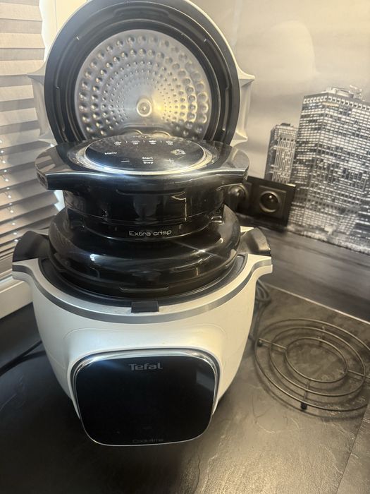 Muliticooker tefal cook4me touch z wbudowana waga