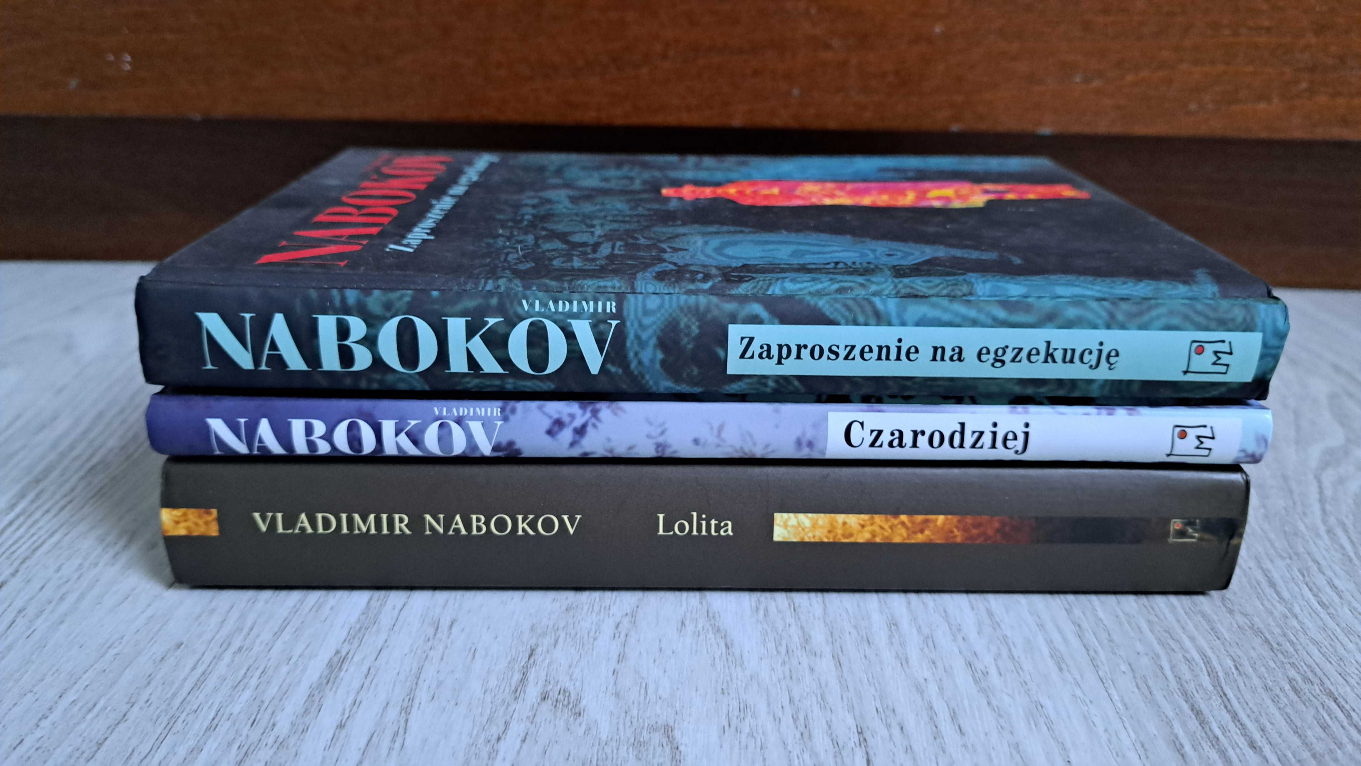 3x Vladimir Nabokov Lolita + Czarodziej + Zaproszenie na egzekucję
