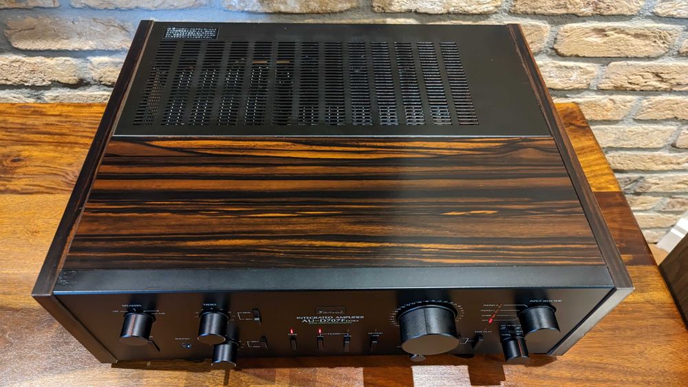 Sansui AU-D707F EXTRA | Drewniana Obudowa | Cały Szkielet Z Miedzi |