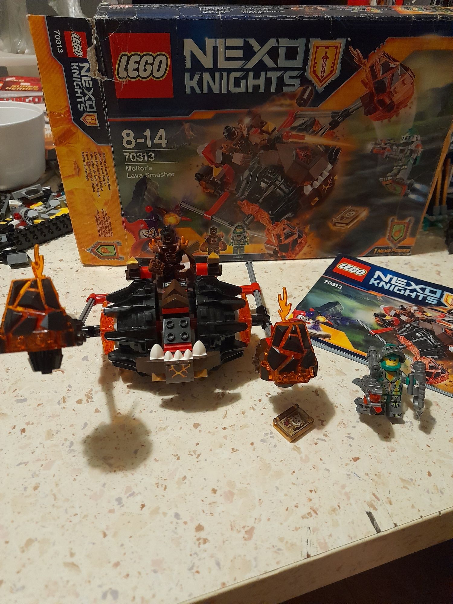 Lego Nexo Knights 70313 ZESTAW KOMPLETNY