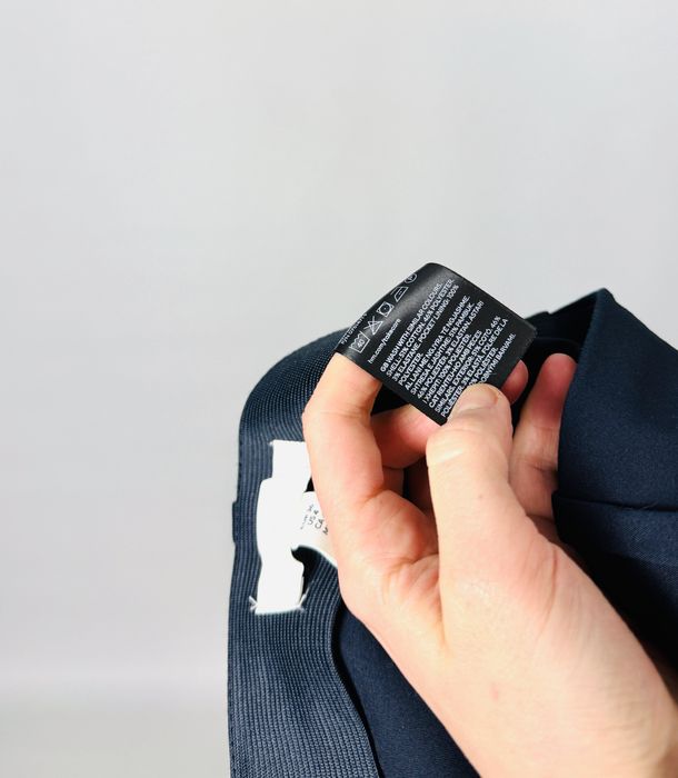 Klasyczne granatowe spodnie garniturowe S 36 H&M