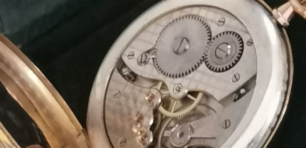Relógio antigo bolso Movado 18k